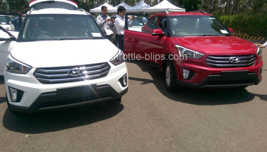 Hyundai Creta SUV spied undisguised in India