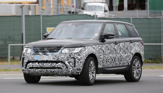 Range Rover Sport facelift spied for the first time
