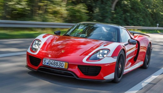 Mark Webber takes delivery of Porsche 918 Spyder