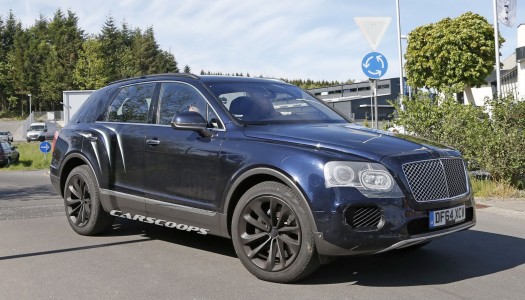 Production version of Bentley Bentayga SUV leaked