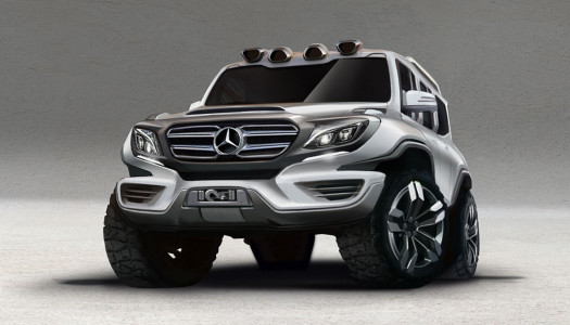 Will the Mercedes Benz G-Wagen replacement look like this?