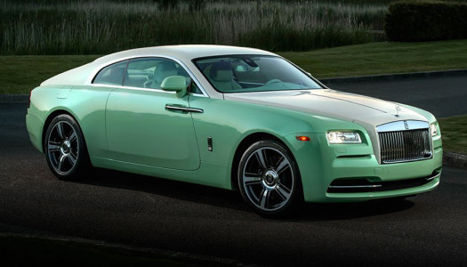 Rolls Royce Wraith Jade Pearl unveiled