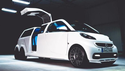 Six wheeled Smart limousine to be unveiled at Frankfurt