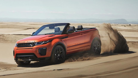 Range Rover Evoque Convertible revealed