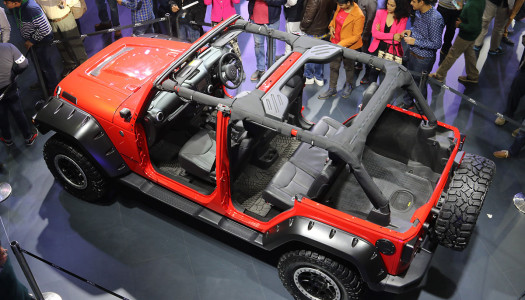 Auto Expo 2016: Jeep Wrangler Unlimited showcased