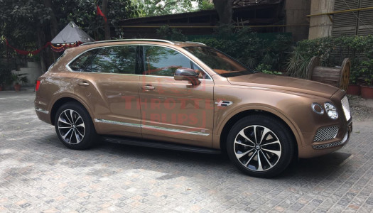 This is the first Bentley Bentayga SUV in India