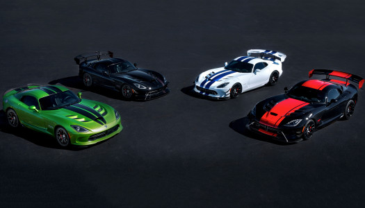 Dodge Viper life ends with five limited edition models