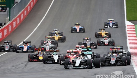 Austrian GP: Hamilton wins after Rosberg clash