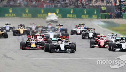 German GP: Lewis Hamilton takes dominant win