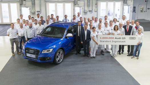 Millionth Audi Q5 rolls out from Ingolstadt plant