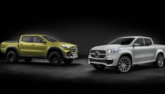 Mercedes X-Class pickup Concept revealed
