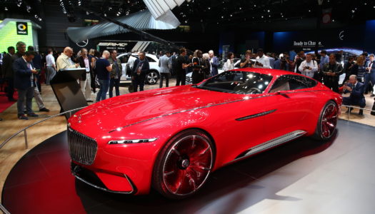 Vision Mercedes-Maybach 6 debut at Paris Motor Show