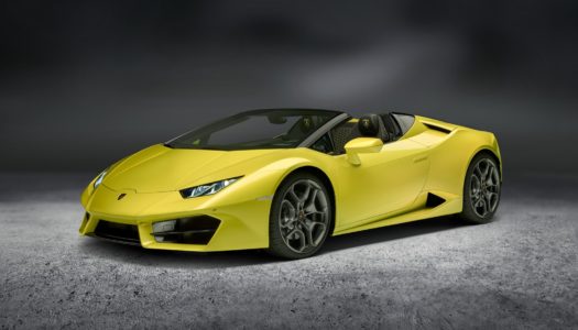 Lamborghini Huracan rear wheel drive Spyder revealed