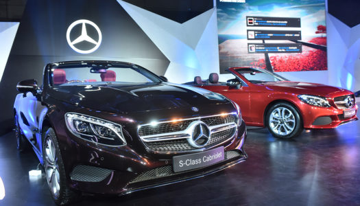 Mercedes-Benz C300, S500 Cabriolet launched in India