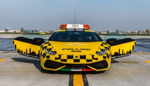 Bologna airport gets Lamborghini Huracan ‘Follow Me’ vehicle