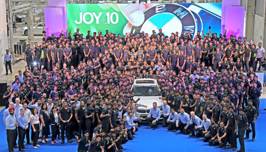BMW India Chennai plant celebrates 10 years of production