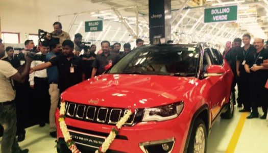Made in India Jeep Compass rolls off the assembly line