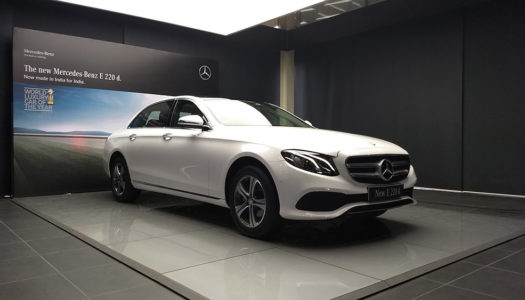 Mercedes E220d launched at Rs. 57.14 lakh