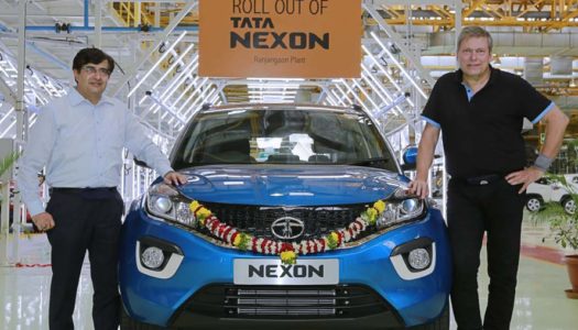 Tata Nexon rolls off the assembly line