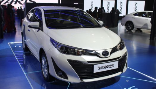 Toyota Yaris sedan to take on Honda City. Revealed at Auto Expo 2018