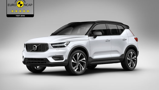 Volvo XC40 receives 5 stars in 2018 Euro NCAP tests