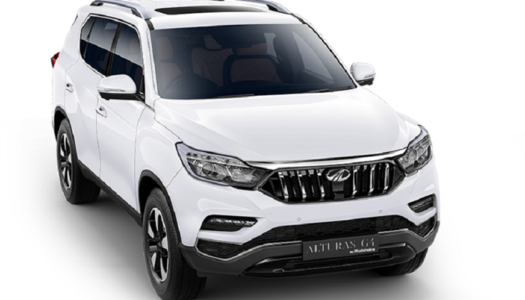 Mahindra Alturas G4 bookings open prior to November 24 launch