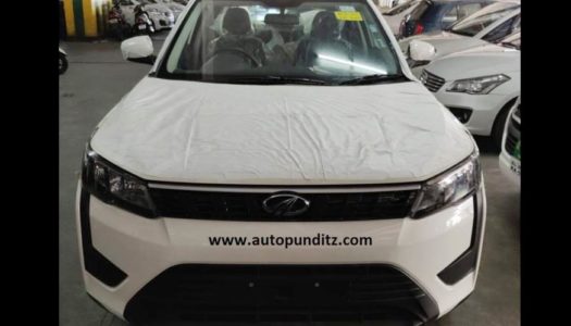 Mahindra XUV300 base variant spied undisguised prior to launch