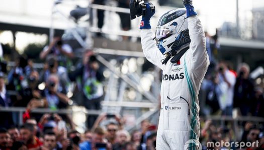 Azerbaijan GP: Bottas leads home a Mercedes 1-2