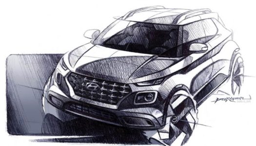Hyundai Venue design sketches revealed ahead of launch