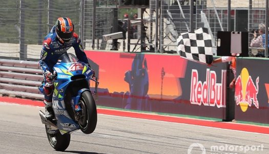 MotoGP: Rins takes maiden victory at COTA as Marquez crashes