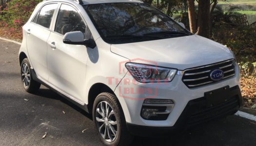 YGM E-Line Crossover EV spied testing in India