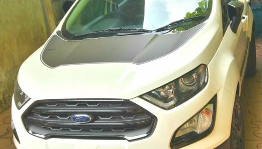 Ford Ecosport Thunder edition spotted