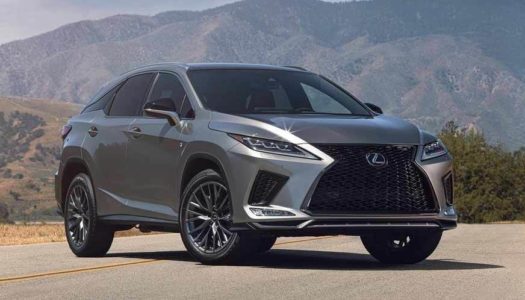 Lexus RX facelift breaks cover