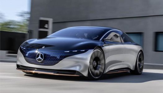 Mercedes-Benz reveals Vision EQS concept EV