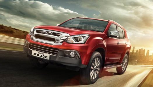 BS6 compliant Isuzu D-Max V-Cross and MU-X to be costlier by Rs. 3-4 lakh