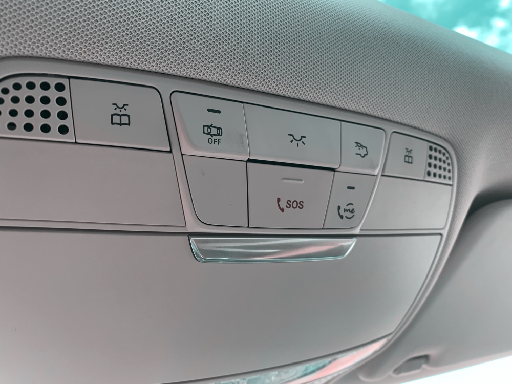 mercedes sos button cover