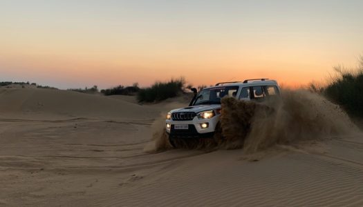 Desert Survivor: Dune bashing with Mahindra Adventure