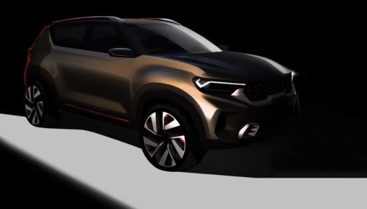 Kia compact SUV concept teased prior to Auto Expo unveil