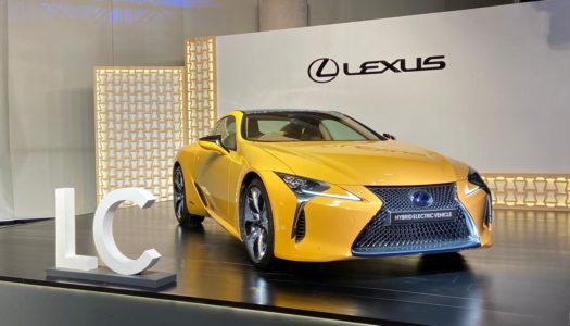 Lexus LC500h launched in India at Rs. 1.96 crore