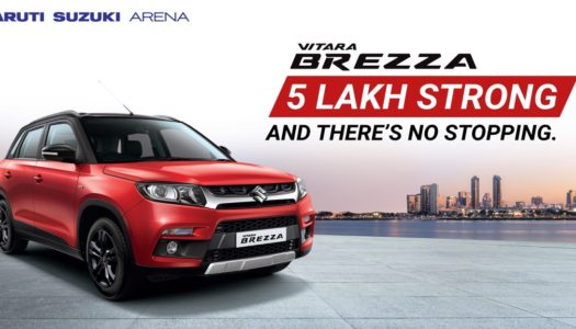 Maruti Suzuki Vitara Brezza sales cross 5 lakh units