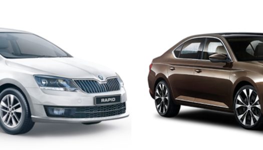 Skoda Superb Facelift and Rapid 1.0 Launched At Attractive prices
