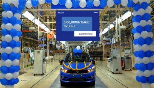 Tata Motors rolls out the 3,00,000th Tiago