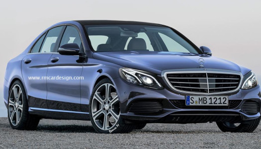 Next generation Mercedes E-Class rendered