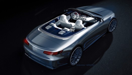 2017Mercedes Benz S-Class convertible teased