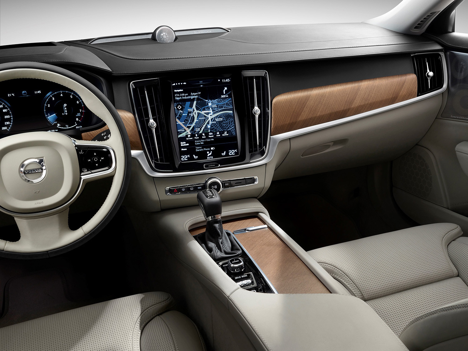 Volvo S90 interior A closer look Throttle Blips