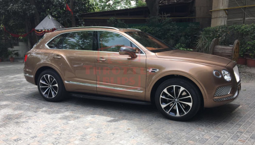 Bentley Bentayga launched at Rs. 3.85 crore