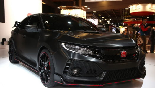 2018 Honda Civic Type R prototype revealed at Paris Motor Show