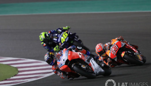 MotoGP 2018: Dovizioso beats Marquez to victory at Qatar. Rossi third