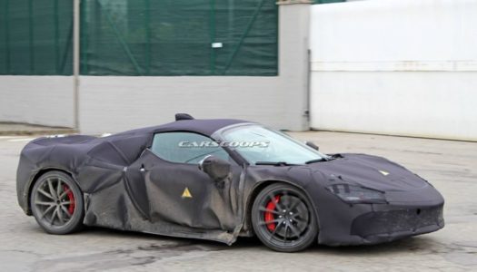 New 1000 hp Ferrari spied a week before global unveil