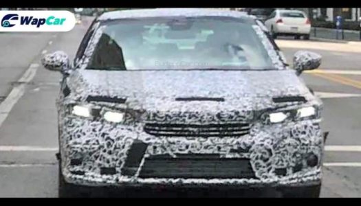 Next gen Honda Civic spied testing